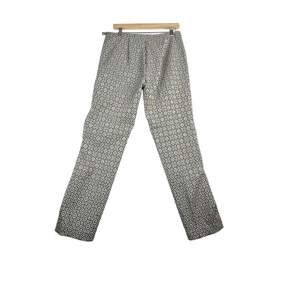J. McLaughlin Geometrical Print Pants size 8 Gold‎ - Picture 3 of 6